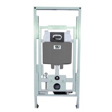 Инсталляция для унитаза Oli Easy Move 005308 с кнопкой 640097 черный/хром глянцевый