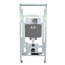 Инсталляция для унитаза Oli Easy Move 005308 с кнопкой 640086 хром матовый