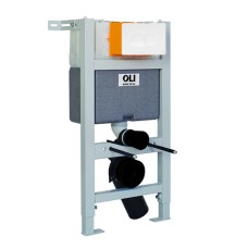 Инсталляция для унитаза Oli 721705 с кнопкой 640081 белый