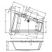 Акриловая ванна Riho Doppio 180х130 правая