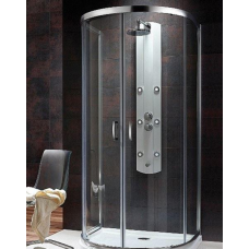 Душевой уголок Radaway Premium Plus P 100х190 профиль хром, стекло прозрачное