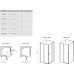 Душевой уголок Ravak Chrome 110х110 1QVD0C00Z1
