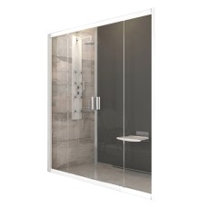Душевая дверь Ravak BLDP4 140 белый + Транспарент