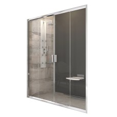 Душевая дверь Ravak BLDP4 160 блестящий + Транспарент