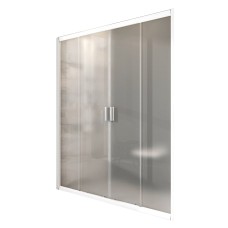 Душевая дверь Ravak BLDP4 170 белый + Грапе
