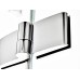 Душевая дверь Ravak SMSD2 120 B L хром + Транспарент