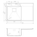 Кухонная мойка Omoikiri Akisame 78-LG-L светлое золото