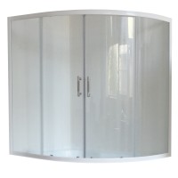 Шторка для ванны Royal Bath 150ALP-T прозрачная