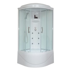 Душевая кабина Royal Bath 100BK3-WT белое/прозрачное