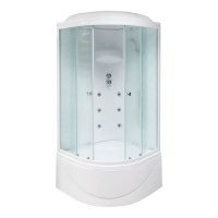 Душевая кабина Royal Bath 90BK3-WC белое/шиншилла