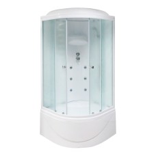 Душевая кабина Royal Bath 90BK3-WC белое/шиншилла