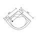 Душевой поддон Royal Bath 90BK 90x90x45