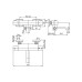 Смеситель для ванны Paini Dax-R 84CR105TH