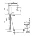Смеситель для раковины Paini Dax-R 84CR211R