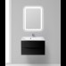 Тумба под раковину BelBagno Marino 800-2C-SO-NL-P Nero Lucido