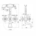 Смеситель Rav Slezak MK160.5/2SM для ванны