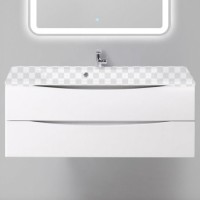 Тумба под раковину BelBagno Marino 1200-2C-SO-BL-P Bianco Lucido