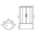 Душевая кабина Royal Bath 90BK2-T прозрачное
