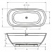 Ванна из литьевого мрамора Riho Bilo 165х77