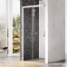 Душевая дверь Ravak MSD2-100 L блестящая + Транспарент