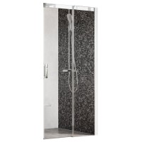 Душевая дверь Ravak MSD2-120 R блестящая + Транспарент
