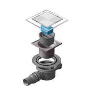 Трап для душа Pestan Confluo Standard Dry 2 White Glass