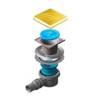 Трап для душа Pestan Confluo Standard Tide 1 Gold