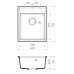 Кухонная мойка Omoikiri Daisen 42-PA пастила