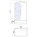 Душевая кабина River Vitim 120/80/50 ТН с поддоном