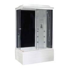 Душевая кабина Royal Bath 8120BP3-BT R черное/прозрачное
