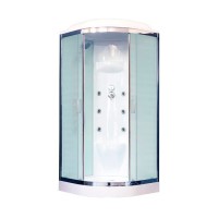 Душевая кабина Royal Bath 100HK7-WC-CH белое/шиншилла