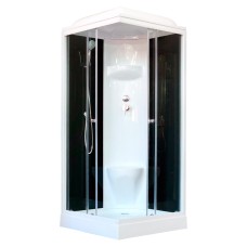 Душевая кабина Royal Bath 80HP6-BT черное/прозрачное