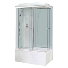 Душевая кабина Royal Bath 8100BP6-WT L белое/прозрачное