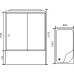 Душевая кабина Royal Bath 8120BP6-BT R черное/прозрачное