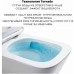 Подвесной унитаз Aquanet Atago 2.0 W Rimless с сиденьем