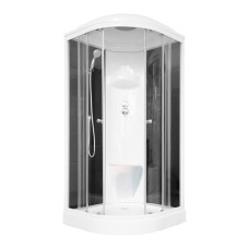 Душевая кабина Royal Bath 90HK6-BT черное/прозрачное