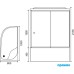 Душевая кабина Royal Bath 8120BK2-T-CH R прозрачное