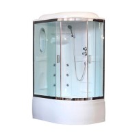 Душевая кабина Royal Bath 8120BK2-T-CH L прозрачное