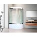 Душевая кабина Royal Bath 8120BK6-WC-CH L белое/шиншилла