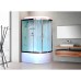 Душевая кабина Royal Bath 8120BK6-WT-CH L белое/прозрачное