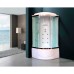 Душевая кабина Royal Bath 90BK3-WT-CH белое/прозрачное