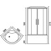 Душевая кабина Royal Bath 90BK3-WC-CH белое/шиншилла