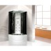Душевая кабина Royal Bath 90BK3-BT-CH черное/прозрачное