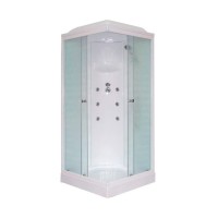 Душевая кабина Royal Bath 90HP7-WC белое/шиншилла