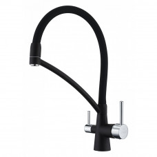 Смеситель Paulmark Sigen Si213111-401 антрацит для кухни