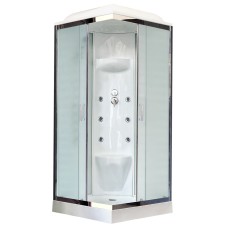Душевая кабина Royal Bath 90HP7-WC-CH белое/матовое