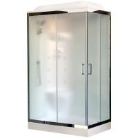 Душевая кабина Royal Bath 8120HP7-WC-CH белое/L матовое