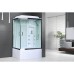 Душевая кабина Royal Bath 8100BP3-WT-CHR белое/прозрачное