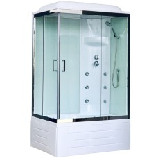 Душевая кабина Royal Bath 8120BP3-WT-CH R белое/прозрачное