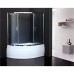 Шторка для ванны Royal Bath RB 150ALP-C-CH матовая